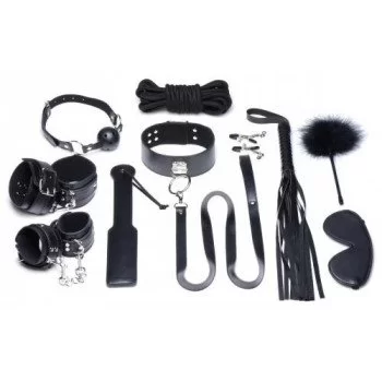 10-piece Luxury Bondage Set