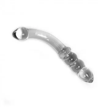 Glas dildo - Clear curve