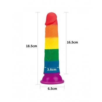 PRIDE DILDO 18.5 CM