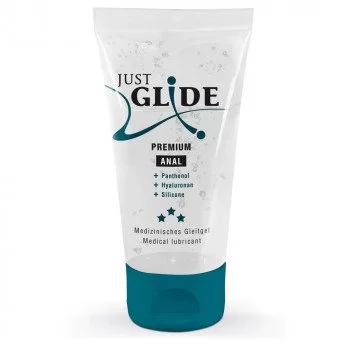 Just Glide Premium Anal Lubricant with Panthenol and Hyaluronic Acid