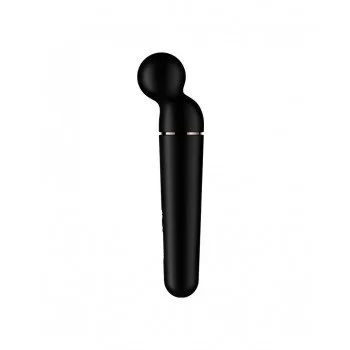 SATISFYER - PLANET WAND-ER - WAND VIBRATOR - BLACK & ROSE GOLD