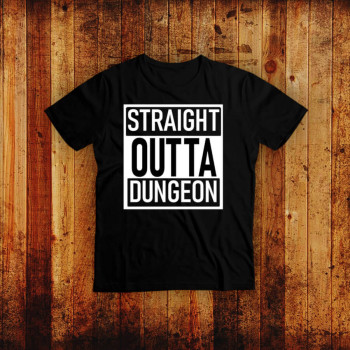 Straight Otta dungeon - BDSM T-Shirt