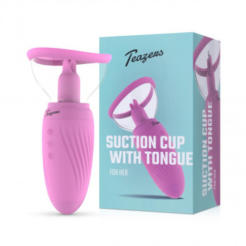 Teazers Suction Cup with Clitoris Vibrator  - 1